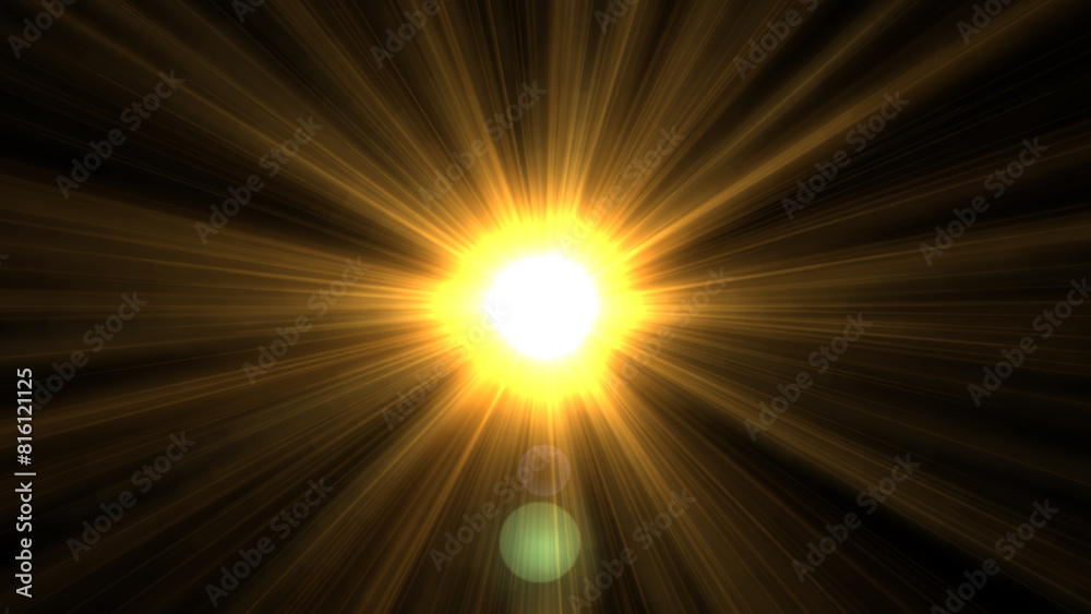 Fototapeta premium Abstract colored background imitating speed dialing in space.