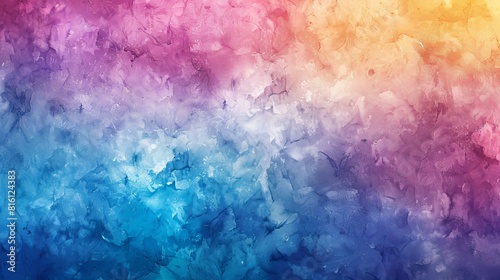 An enchanting display of color transitions, this abstract gradient wallpaper with watercolor texture is anticipated to be a best seller photo