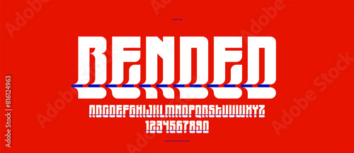Bended and deformed display...
