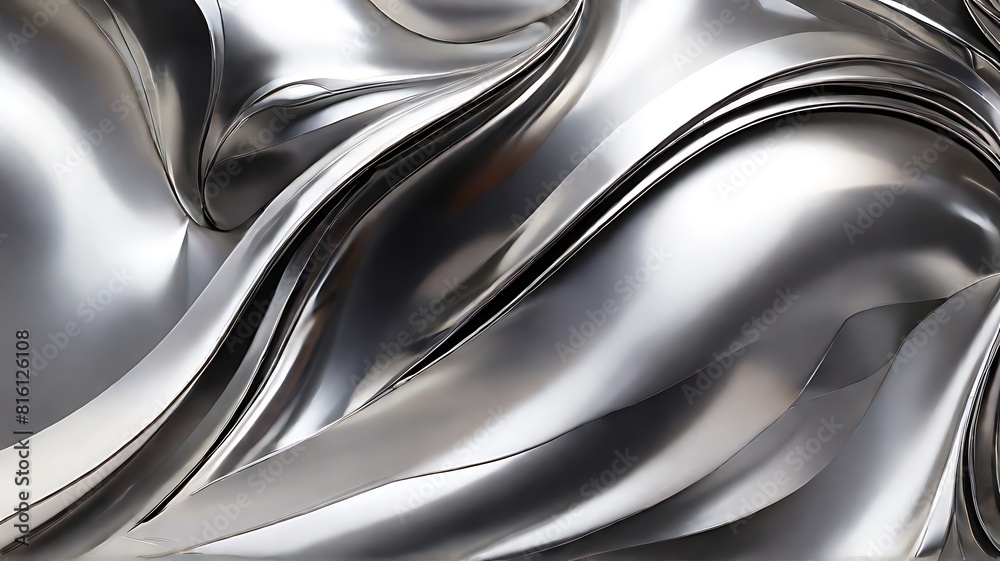 Fototapeta premium silver metal background