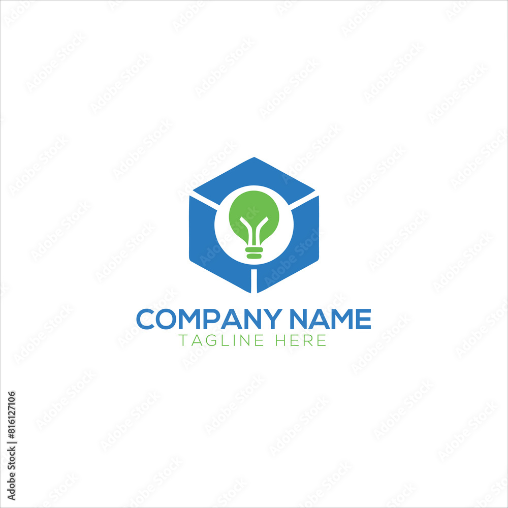 Education Logo online class concept, computer, human, hat, people in computer
