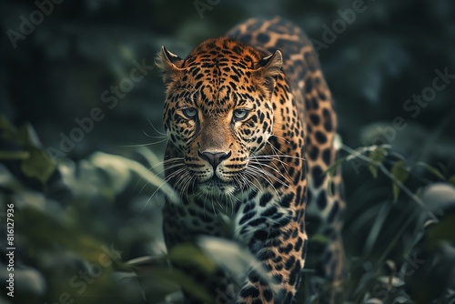 A leopard in its natural habitat