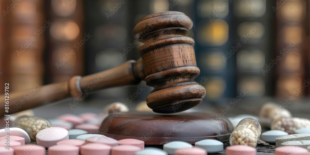 The Intersection of Medical Law and Technology: Crimefighting Gavel Pills of the Future. Concept Medical Law, Technology, Crimefighting, Future Pills, Innovation The Intersection of Medical Law and Technology: Crimefighting Gavel Pills of the Future. Concept Medical Law, Technology, Crimefighting, Future Pills, Innovation