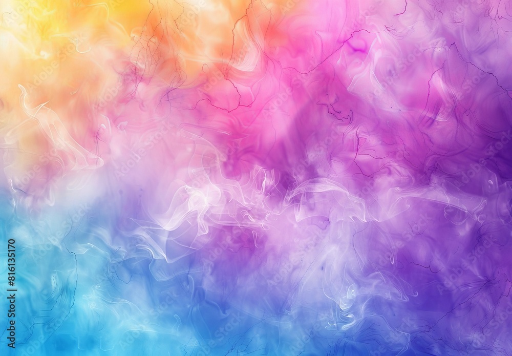 A wallpaper featuring a colorful smoke cloud gradient, abstract and aesthetically pleasing for a background or best seller
