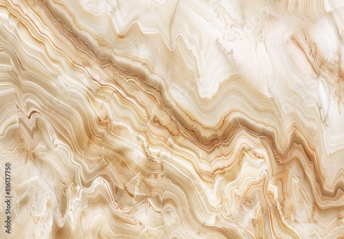 The image displays a luxurious marble texture with wavy patterns, ideal for an abstract background and wallpaper, likely to be a best seller photo