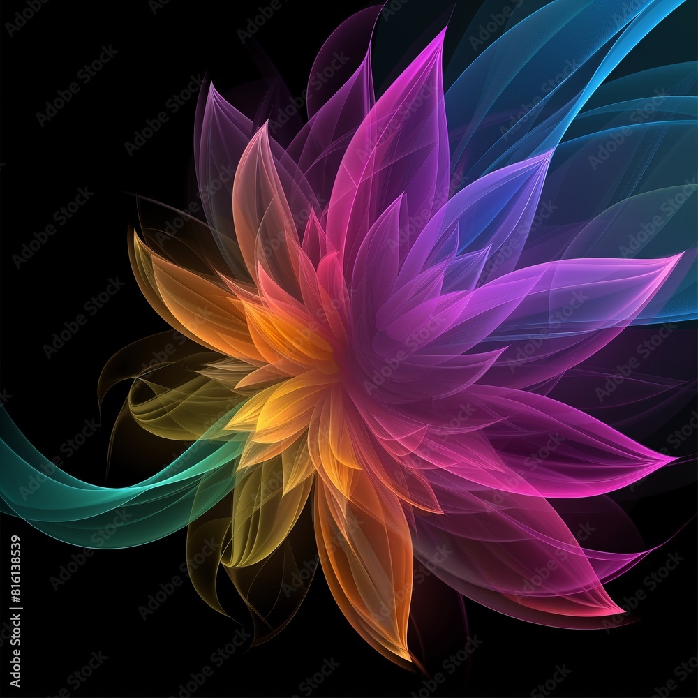 Blossoming Spectrum a Romantic Aerial View of a Colorful Floral S Blossoming Spectrum a Romantic Aerial View of a Colorful Floral S