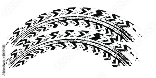 wheel tire tracks background design