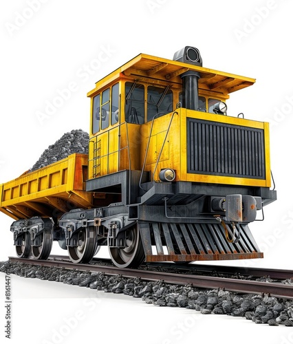Efficient Mineral Transportation: PNG Transparent Background