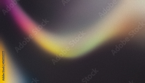 Pastel Abstract Dim Gradient Light Wave Grainy Noise Texture Background