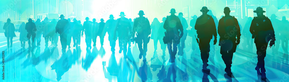 Community Policing (Turquoise): Signifies the principles of community policing, including building trust and partnerships within communities, as they relate to protests Community Policing (Turquoise): Signifies the principles of community policing, including building trust and partnerships within communities, as they relate to protests