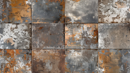 photo of rusty metal background © mattegg