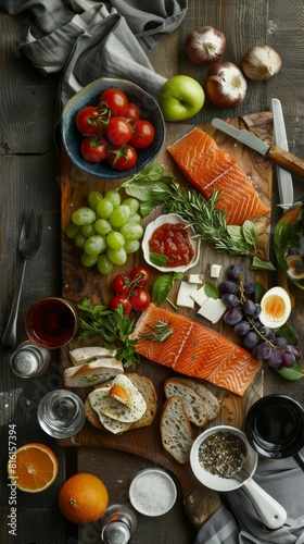 Analyze the portrayal of Danish food in popular media and advertising.photo realistic, natural lighting, high resolution photography © kittipoj