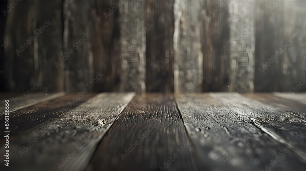 Wooden Wall Scratched Material Background Texture Concept : Generative AI