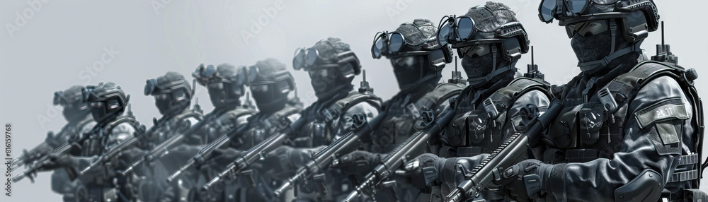 Media Portrayal (Gray): Symbolizes the portrayal of police militarization in the media and popular culture Media Portrayal (Gray): Symbolizes the portrayal of police militarization in the media and popular culture
