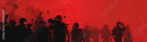 Civil Liberties (Red): Represents concerns about the impact of police militarization on civil liberties, such as freedom of speech and assembly