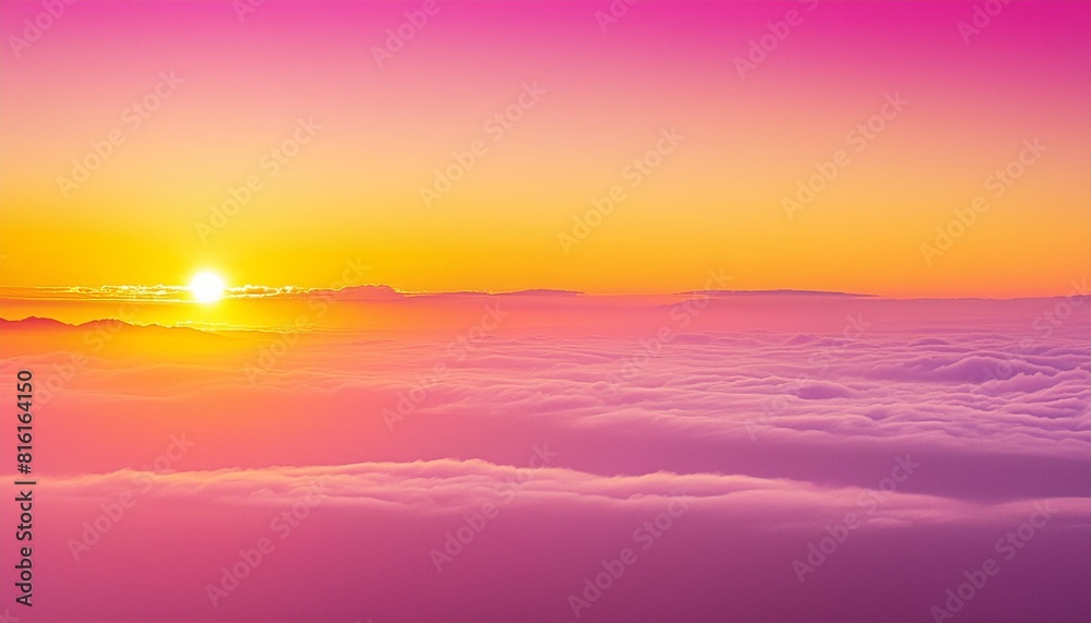 gradient pink and yellow background design