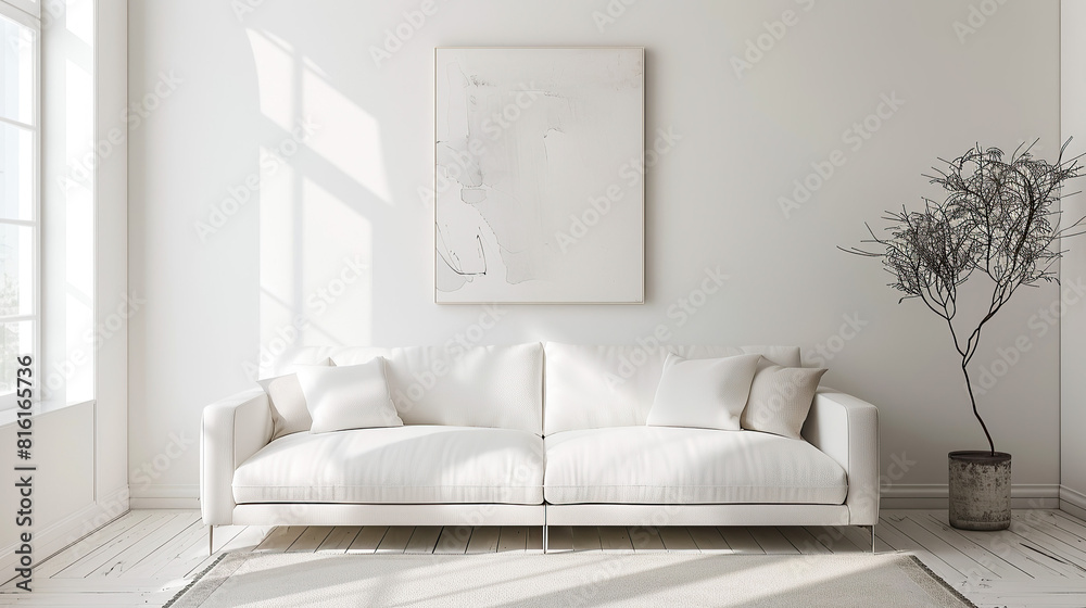 Art Home. Contemporary Interior with sofa Art Home. Contemporary Interior with sofa