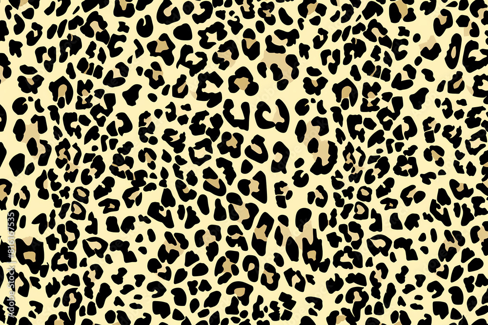 Leopard print seamless wallpaper background endless decorative texture. black and white decorative element. Leopard print seamless wallpaper background endless decorative texture. black and white decorative element.