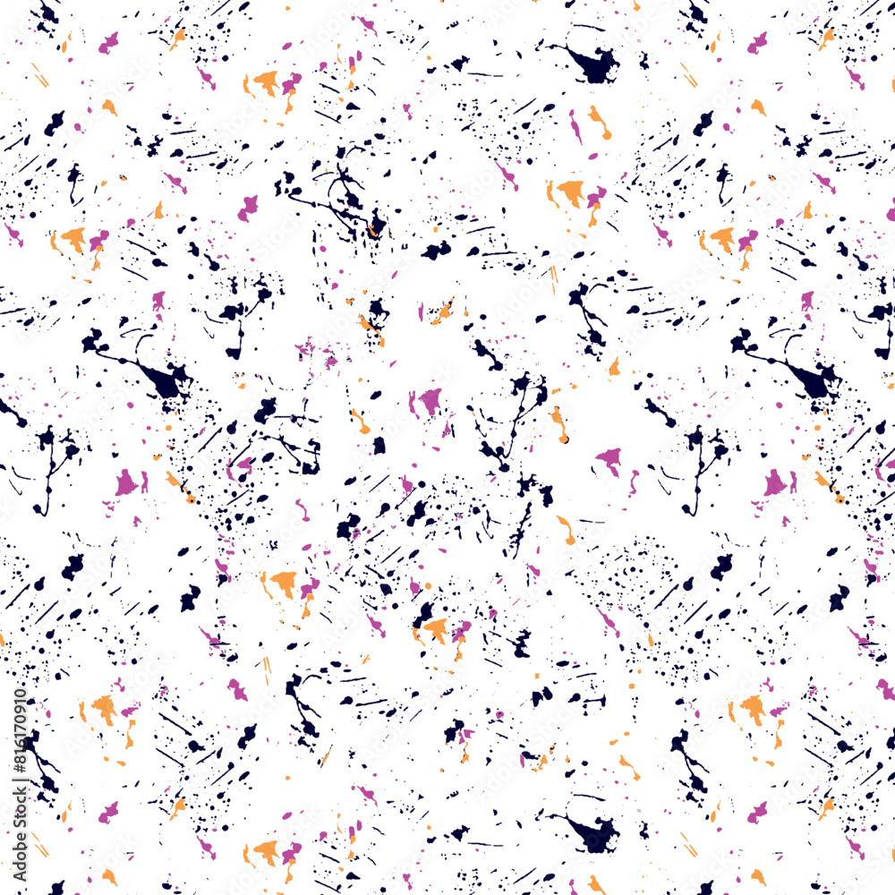 Paint splash pattern on the wall Paint splash pattern on the wall