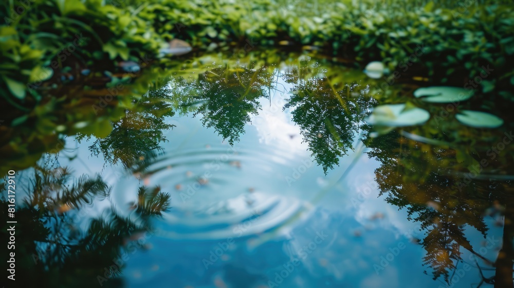 Reflection of Water in Nature Reflection of Water in Nature