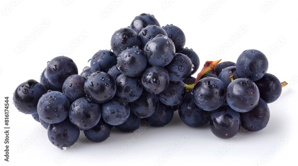Black grapes that are sweet and natural Black grapes that are sweet and natural