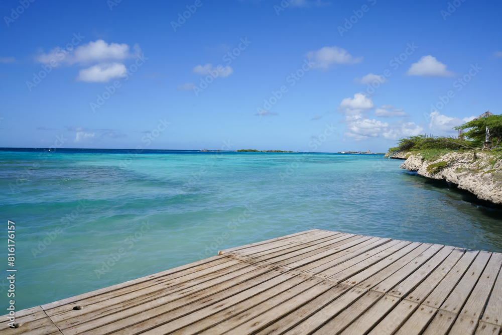 Fototapeta premium Mangel Halto beach Pos Chiquito Beach Park Aruba