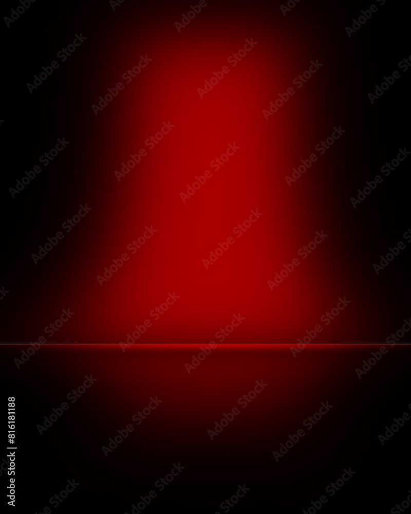Fototapeta premium red abstract background for product display