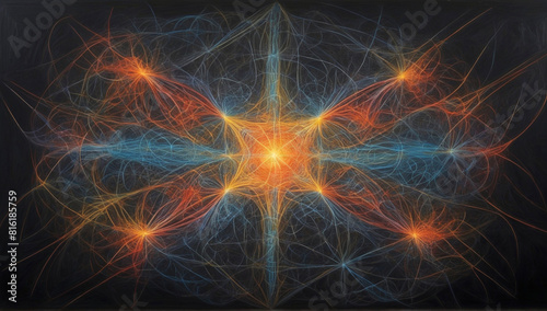 abstract fractal background © Елена Tomaeva