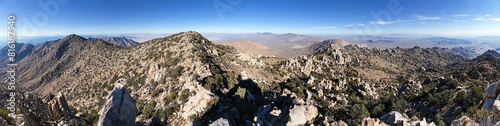 Panorama From The Summit Of Granite Pinnacle near Granite Mountain