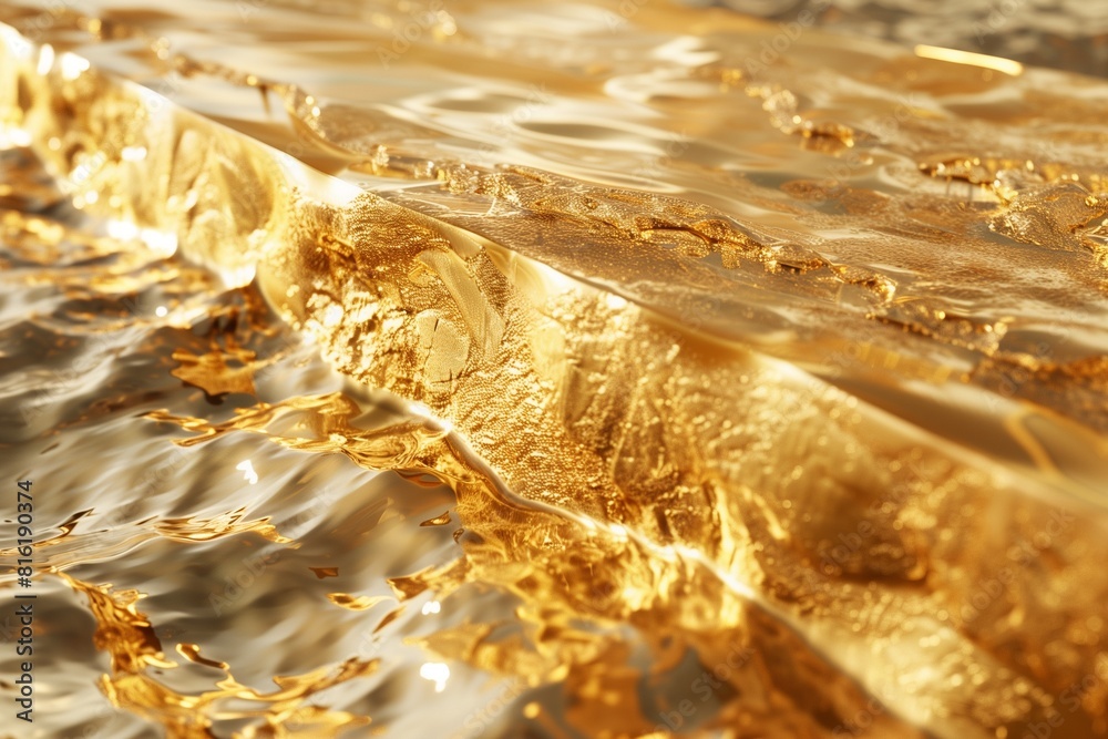 Luxury gold texture. A piece of the sea. 3d illustration, 3d Luxury gold texture. A piece of the sea. 3d illustration, 3d