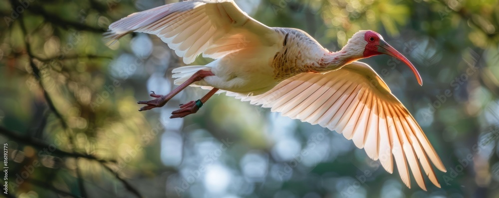 Obraz premium ibis bird.