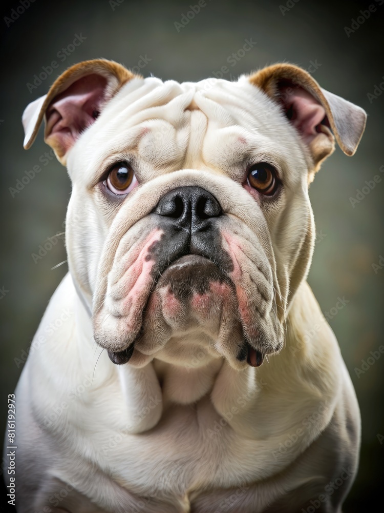 portrait close up of a dog. generative. ai portrait close up of a dog. generative. ai