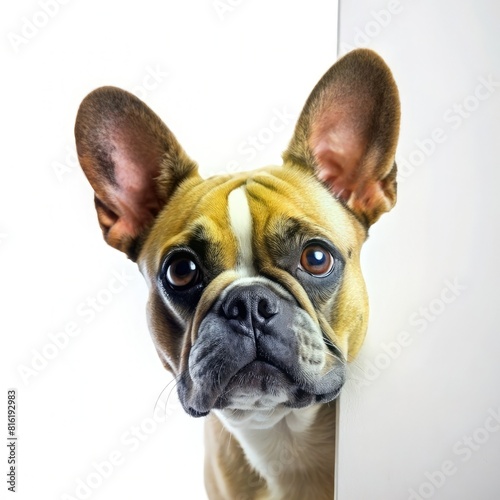 portrait close up of a dog. generative. ai  © Irina