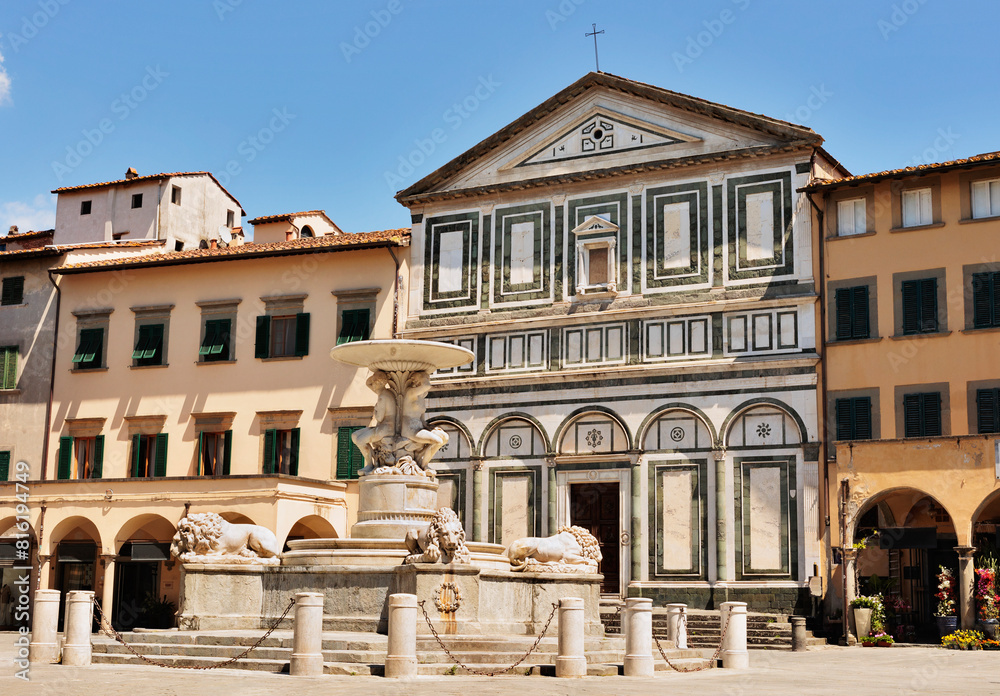 Fototapeta premium Church of Sant'Andrea , Empoli , Italy