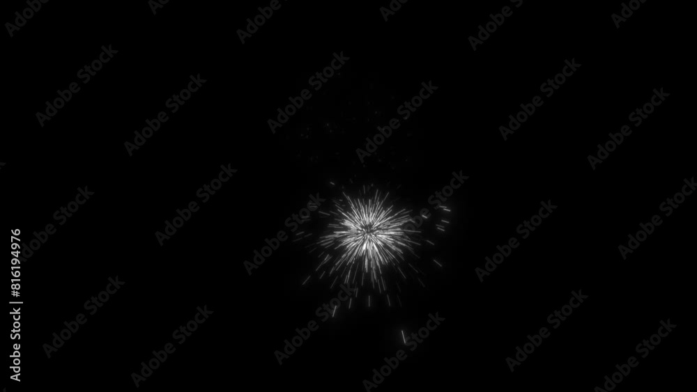 white fireworks in the sky. black and white celebration party white fireworks in the sky. black and white celebration party