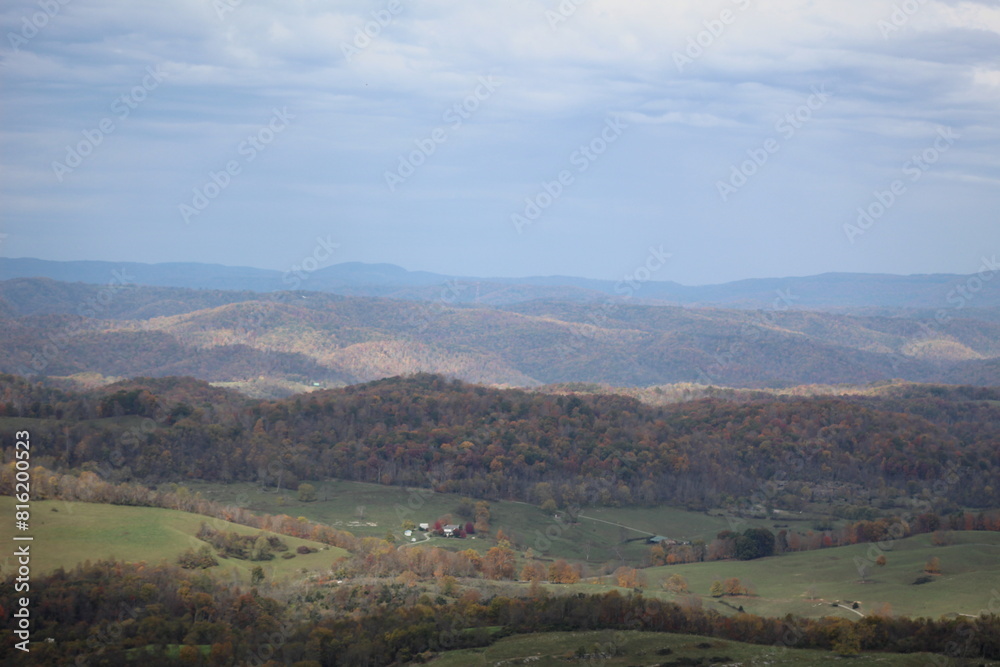 view of the West Virginia mountains view of the West Virginia mountains