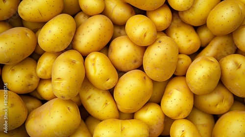 potatoes close-up wallpaper texture pattern or background 2 photo