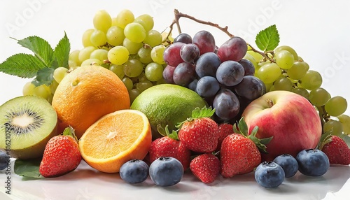 fresh fruits and berries