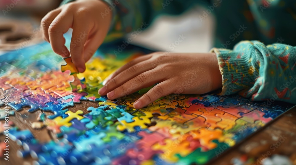 kids colorful drawings puzzle solving High-def kids colorful drawings puzzle solving High-def