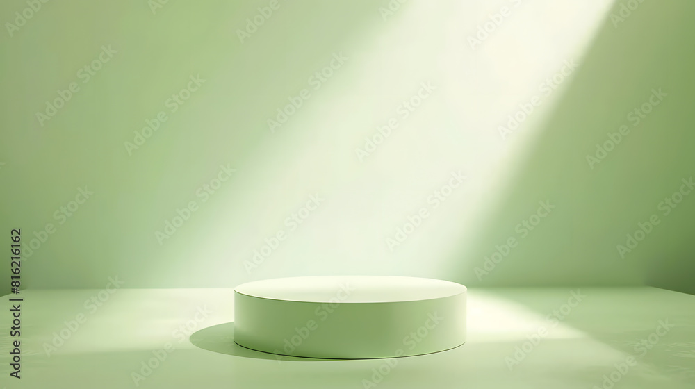 Minimal abstract background for your product presentation Green scene for product promotion beauty natural eco cosmetic Premium empty podium Showcase display case : Generative AI Minimal abstract background for your product presentation Green scene for product promotion beauty natural eco cosmetic Premium empty podium Showcase display case : Generative AI