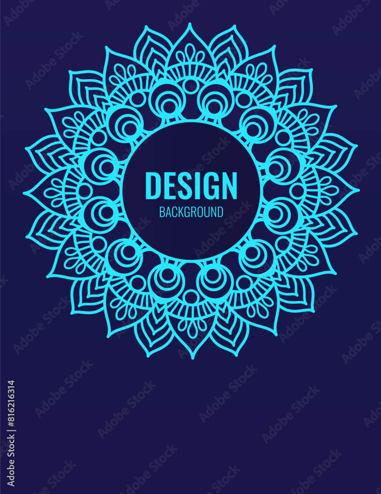 vector mandala blue background. beautiful flower. A symbol of life and health. Invitation, wedding card, magic symbol. vector mandala blue background. beautiful flower. A symbol of life and health. Invitation, wedding card, magic symbol.