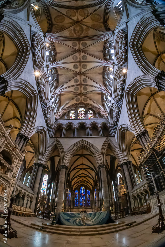 Gothic Salisbury Cathedral, United Kingdom Gothic Salisbury Cathedral, United Kingdom