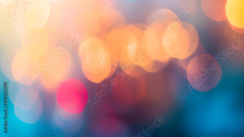Abstract blur photo Blurred background Great for wallpaper : Generative AI © Generative AI