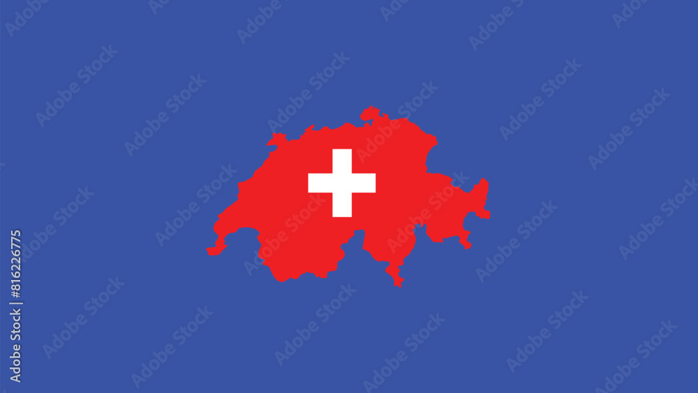 Switzerland Emblem Map European Nations 2024 Teams Countries European Germany Football Symbol Logo Design Vector Illustration Switzerland Emblem Map European Nations 2024 Teams Countries European Germany Football Symbol Logo Design Vector Illustration