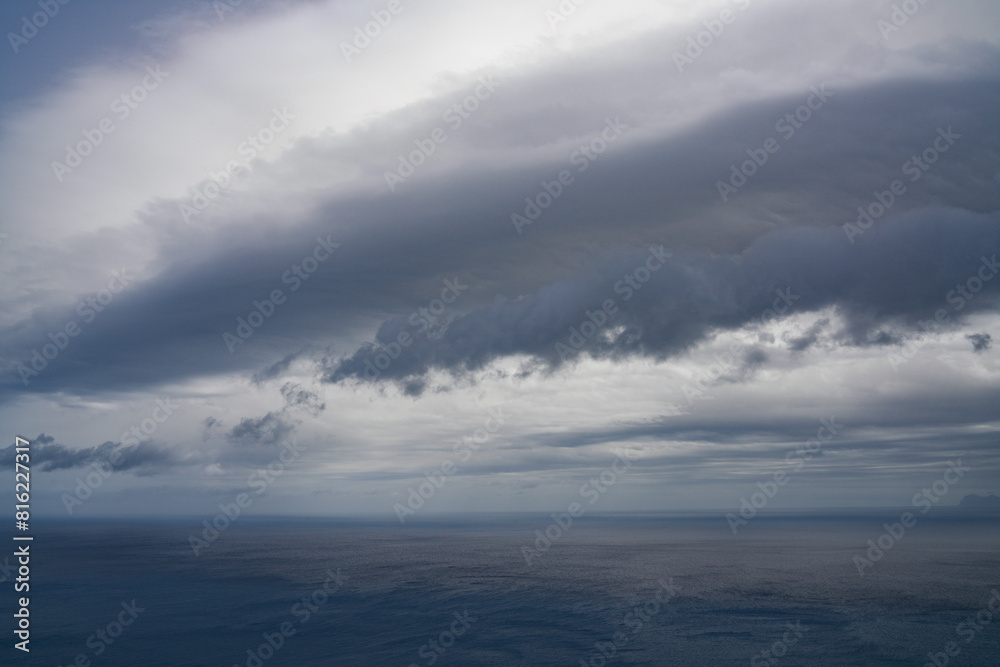 Sea landscape with bad weather and stormy cloudy sky in Sicily, Italy, Europe
Sea landscape with bad weather and stormy cloudy sky in Sicily, Italy, Europe