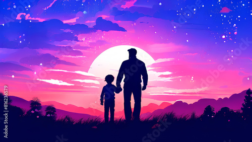 Celebrating Dad - A Heartfelt Father s Day Background