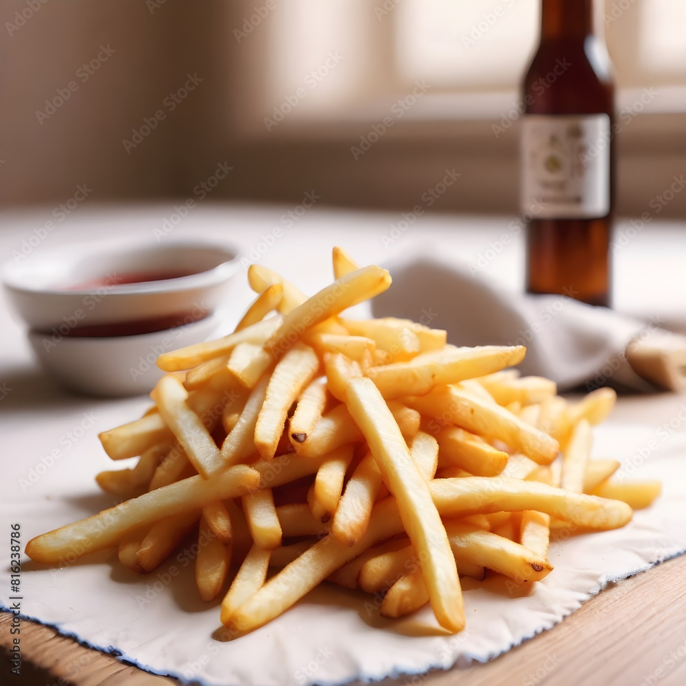 french fries with ketchup french fries with ketchup