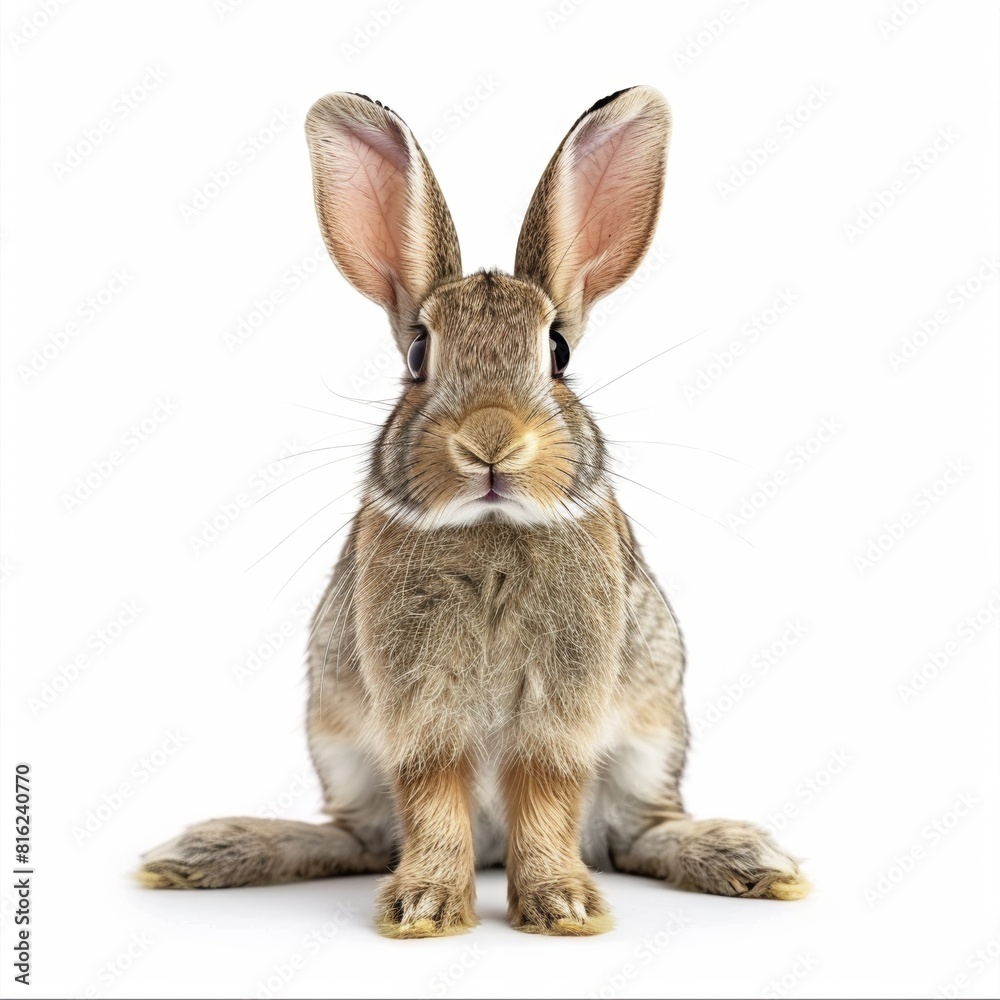 Image of rabbit isolated on white background. Image of rabbit isolated on white background.
