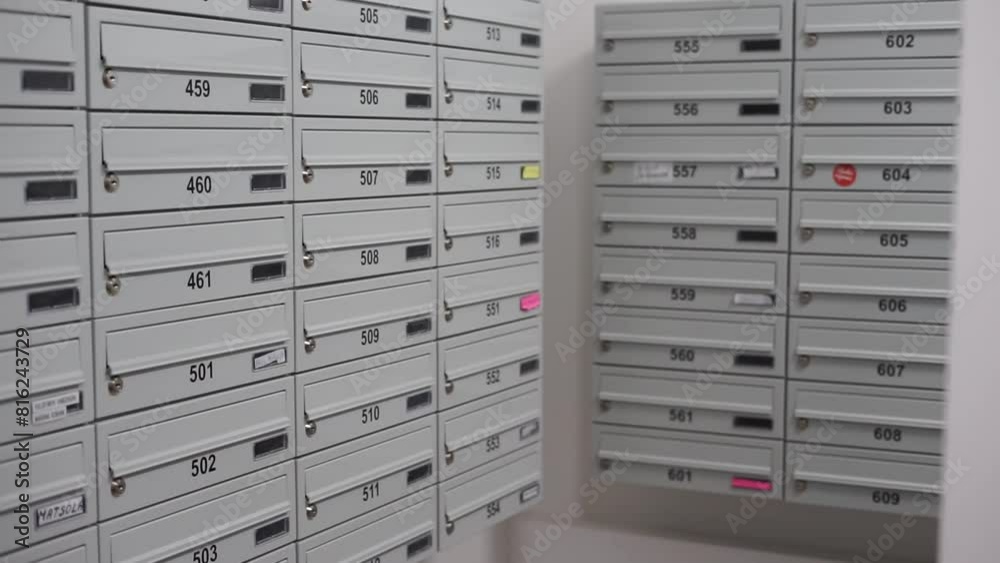 mailboxes in a large house mailboxes in a large house