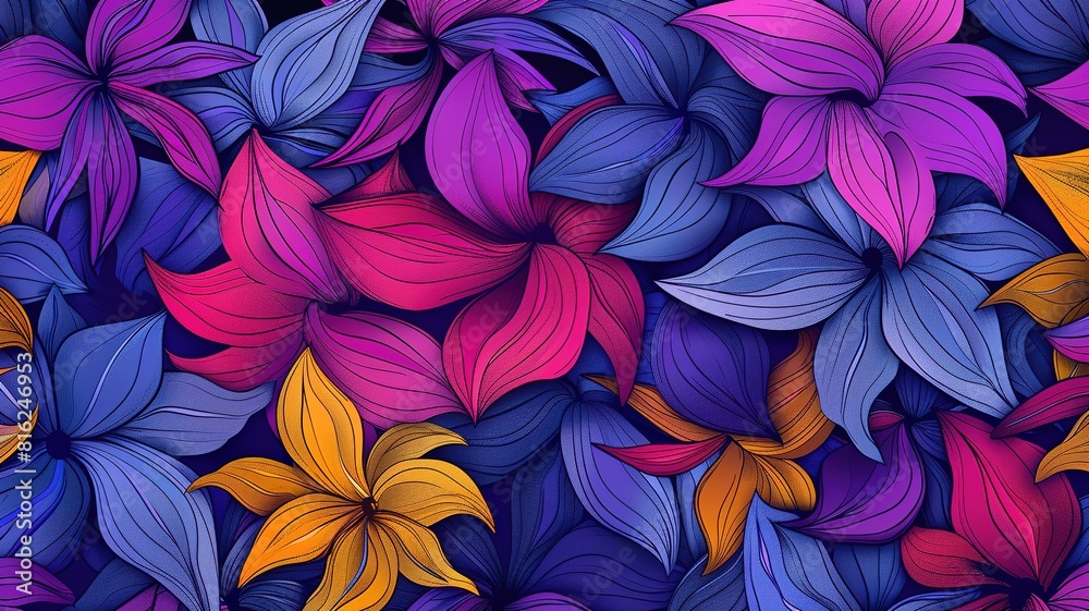flower seamless pattern flower seamless pattern